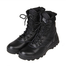 Load image into Gallery viewer, 2016 New Fashion Sport Army Men's Tactical Boots Hight Quality Outdoor Hiking Lace Up Leather Boots   39-45 For Man