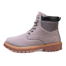 Load image into Gallery viewer, angnest Rubber Boots Men 2018 Autumn Casual Working Boots Fashion Male Ankle Boots Solid High Top Platform Shoes Man XMX933