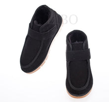 Load image into Gallery viewer, GAORUI new fashion men boys thermal buckle snow boots warm men's winter snow boots hiking shoes leather boots  wholesale