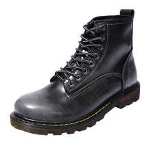 Load image into Gallery viewer, High Quality Leather Men Boots Waterproof Winter Ankle Boots Work Outdoor Boots