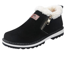 Load image into Gallery viewer, Fashion Men Boots Winter Warm Plush Short Casual Boots Flat Outdoor Snow Boots