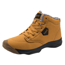 Load image into Gallery viewer, Fashion Leisure Men's Flat Shoe Round Head Keep Warm Non-Slip Lace-UP Snow Boots